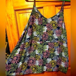 Dip flower tank top size xl